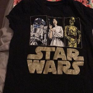 a starwars shirt